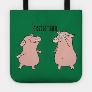 Instaham- Funny Pig Selfie Gift Tote