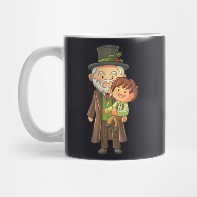 Christmas Carol Scrooge With Tiny Tim - Christmas Carol Scrooge With Tiny Tim - Mug | TeePublic Christmas Carol Scrooge With Tiny Tim - Christmas Carol Scrooge With Tiny Tim - Mug | TeePublic