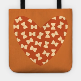 Bowtie Pasta Pattern Tote