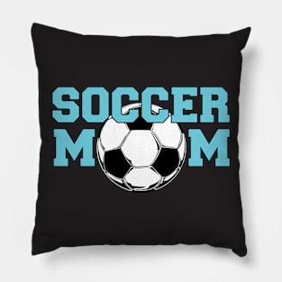 Soccer MoM in Blue Pillow