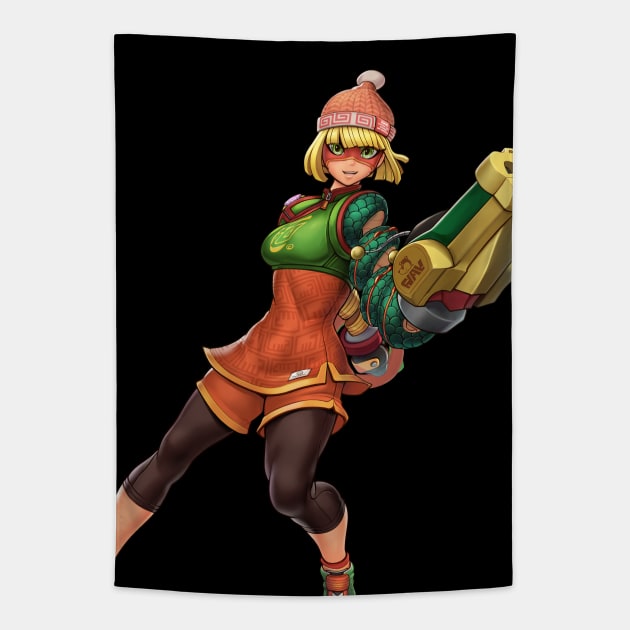 Min Min (Ultimate) Tapestry by hybridmink