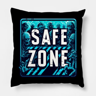 Zombie apocalypse Safe zone Pillow