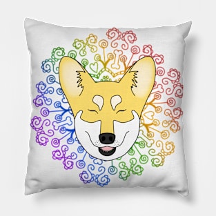 Corgi Zen Pillow