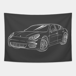 Porsche Panamera Tapestry