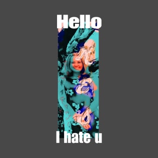 Knotty ends Surf I hate u T-Shirt