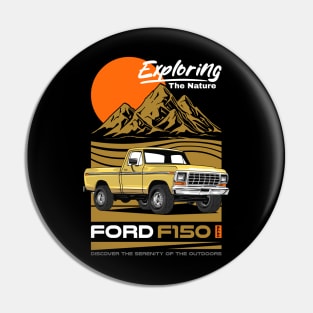 Vintage F150 Pickup Car Pin