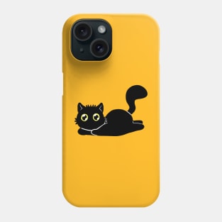 Black Cat Phone Case