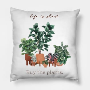 House plant collection 2 Pillow