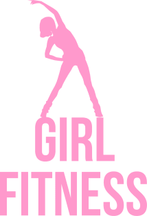 Girl Fitness Magnet