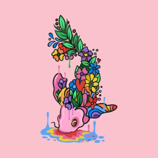 Floral Fish T-Shirt