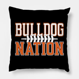 Bulldog Nation Pillow