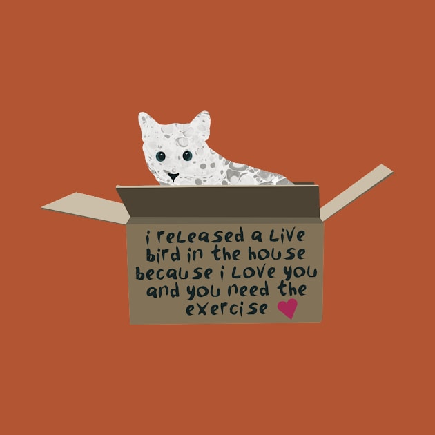 Cat in a Box Valentine by MarbleCloud