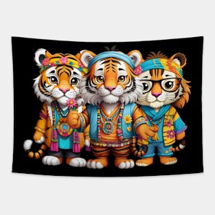 3 Tigers Tapestry