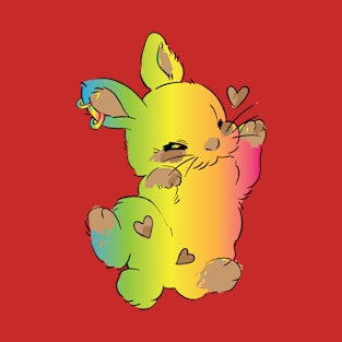 rainbow bunny T-Shirt