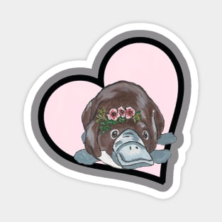 Platypus love Magnet