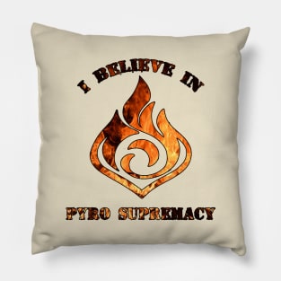 Pyro supremacy Pillow