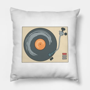 Vintage Vinyl Recorder - Cool Design Pillow