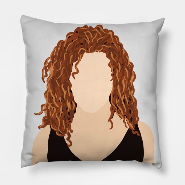 Bernadette Peters Pillow by byebyesally