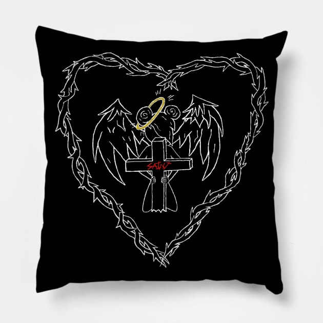 SAINT Pillow by LoversAndThieves