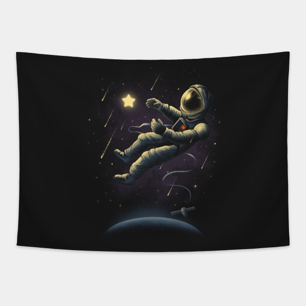Star Catcher Tapestry by Vincent Trinidad Art