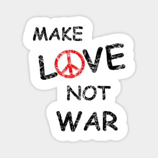 Make Love Not War Magnet