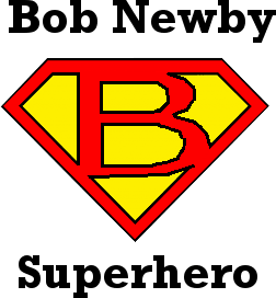 Bob Newby Superhero Magnet