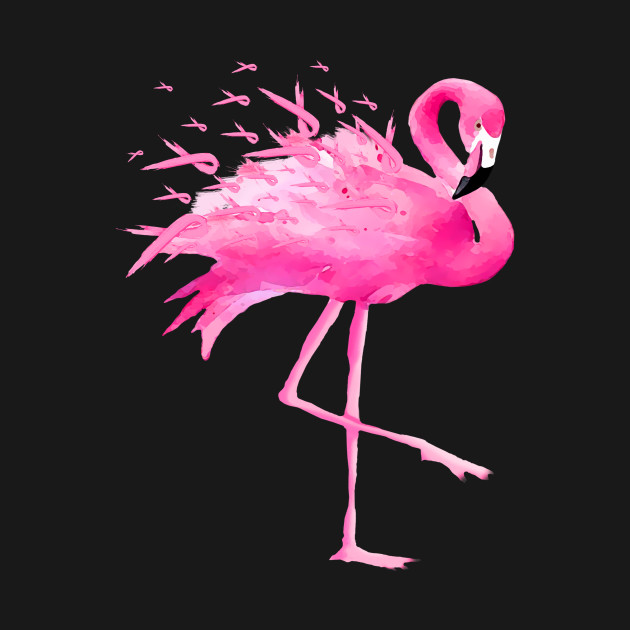 Flamingo Pink ribbon Breast cancer Awareness - Breast ...