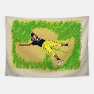 Jewell Loyd WNBA Finals Celebration Tapestry