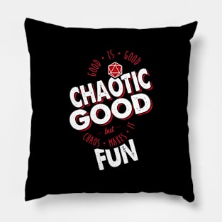 Chaotic Good Pillow