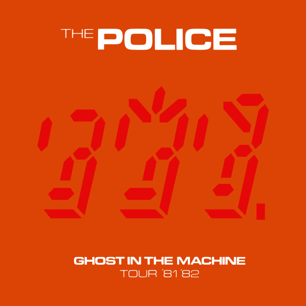 Ghost In The Machine The Police T Shirt Teepublic
