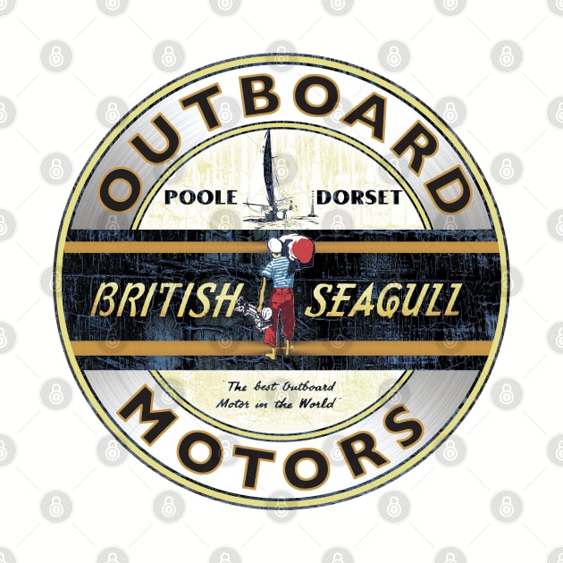 British Seagull Outboard Motors England by Midcenturydave