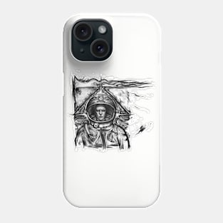 Cosmic Egypt Spaceman II Phone Case