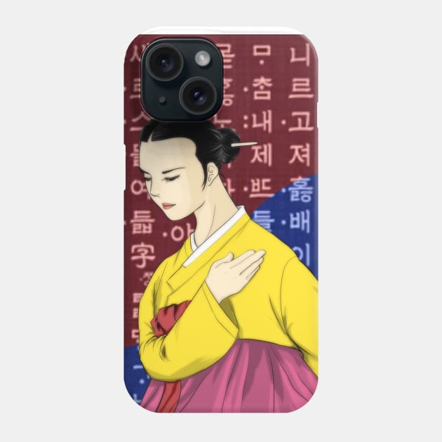 hanbok Phone Case by lolan