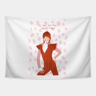 David Bowie - Iconic pose - Fashion Tapestry