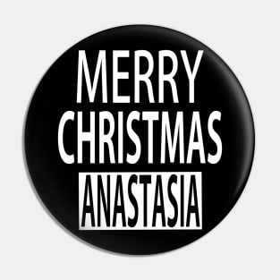 Merry Christmas Anastasia Pin