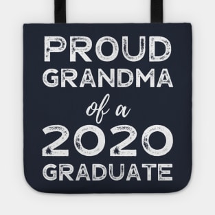 Womens Proud Grandma Of A 2020 Graduate Class Graduation Tote