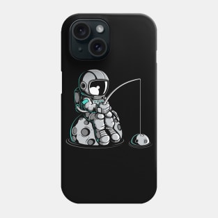 Astronaut Space Fishing Phone Case