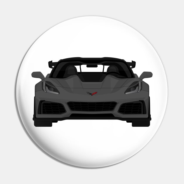 Z06 ZR1 DARK-GREY Pin by VENZ0LIC