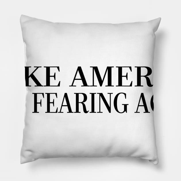 Make America God Fearing Again Pillow by CalledandChosenApparel