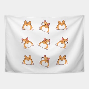 Cute Corgis Tapestry