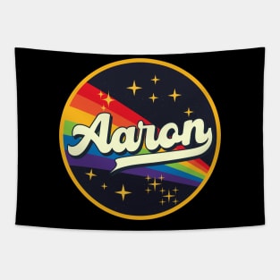 Aaron // Rainbow In Space Vintage Style Tapestry