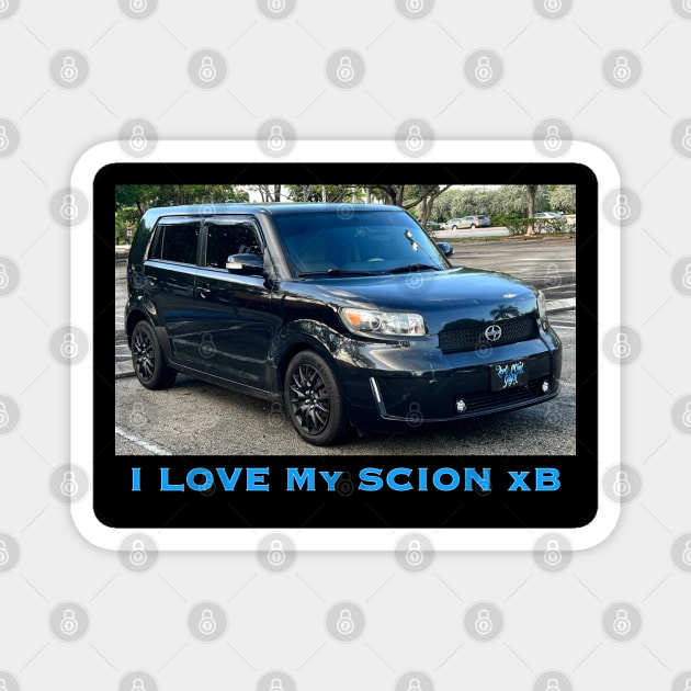 I Love my Scion xB Magnet by ZerO POint GiaNt