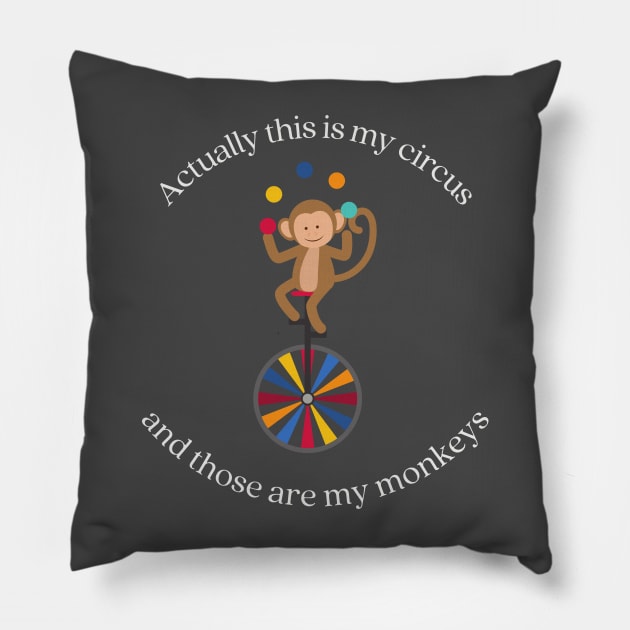 Actually this is my circus Pillow by Gifts of Recovery