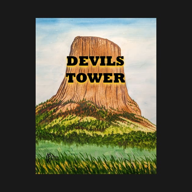 Devils Tower landscape by Matt Starr Fine Art