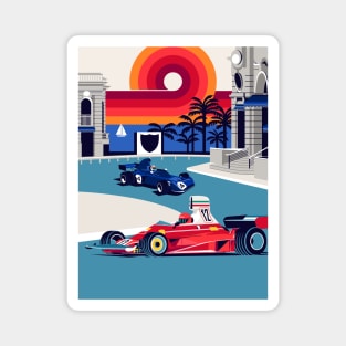 Monte Carlo Vintage Race Magnet