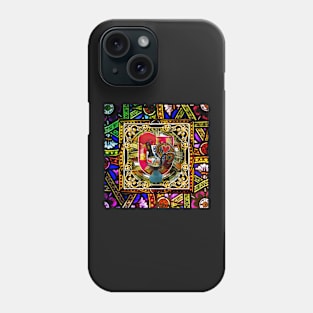 Portuguese folk art Phone Case