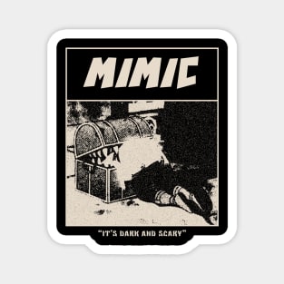 Mimic Frieren Gloomy Halftone Fanart Design Magnet