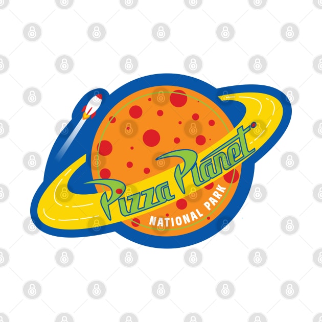 Pizza Planet National Park by Hanneliza