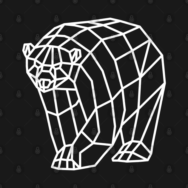 Geometric Bear by shaldesign