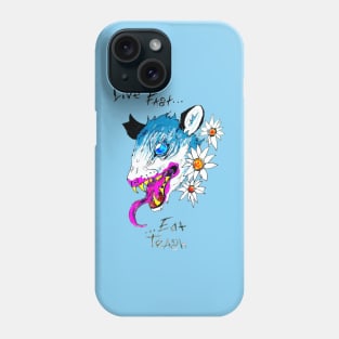 Live Fast Eat Trash Phone Case